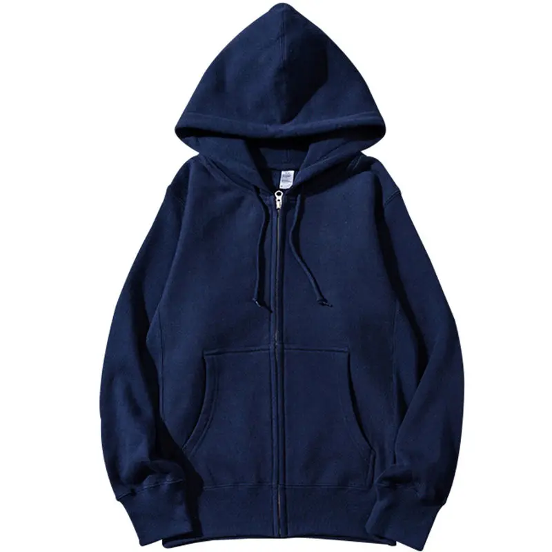 navy zip up hoodie