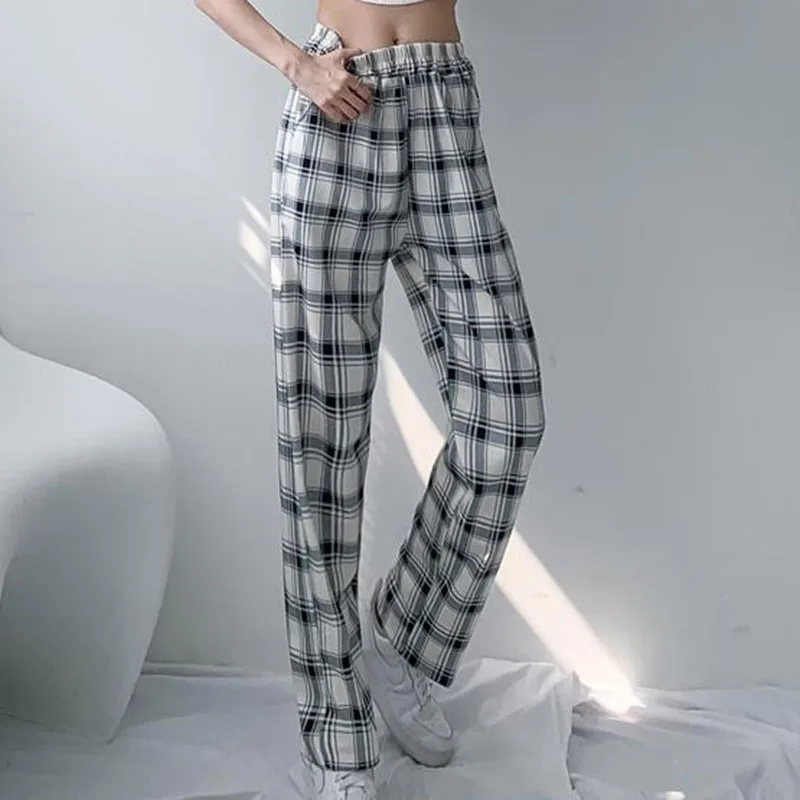 women's plaid pants
