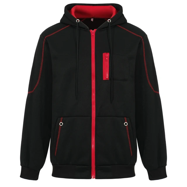 cotton zip up hoodie