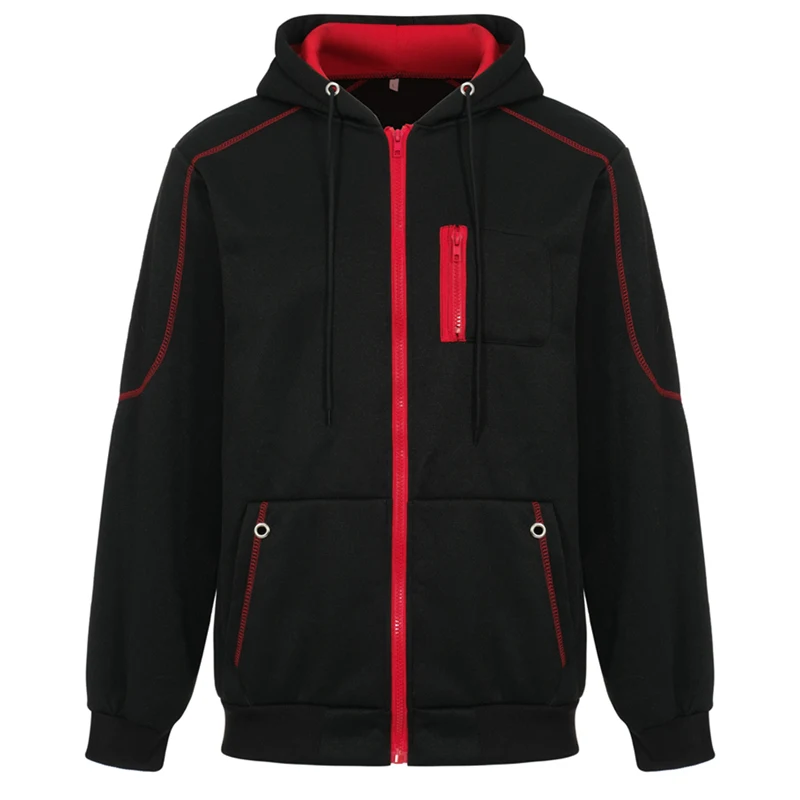essential zip up hoodie
