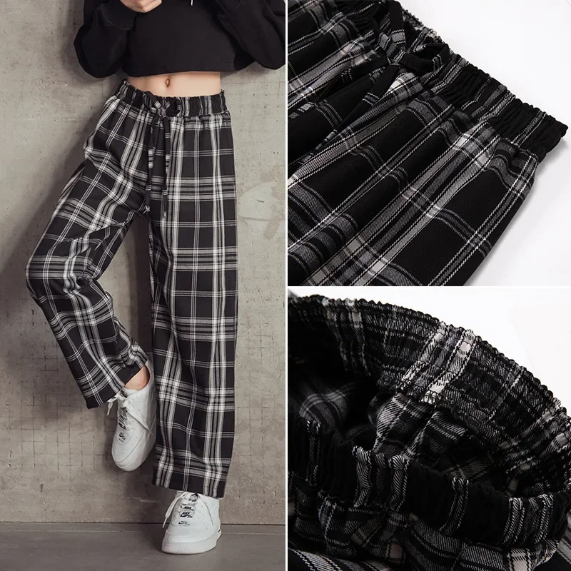 women's plaid pants