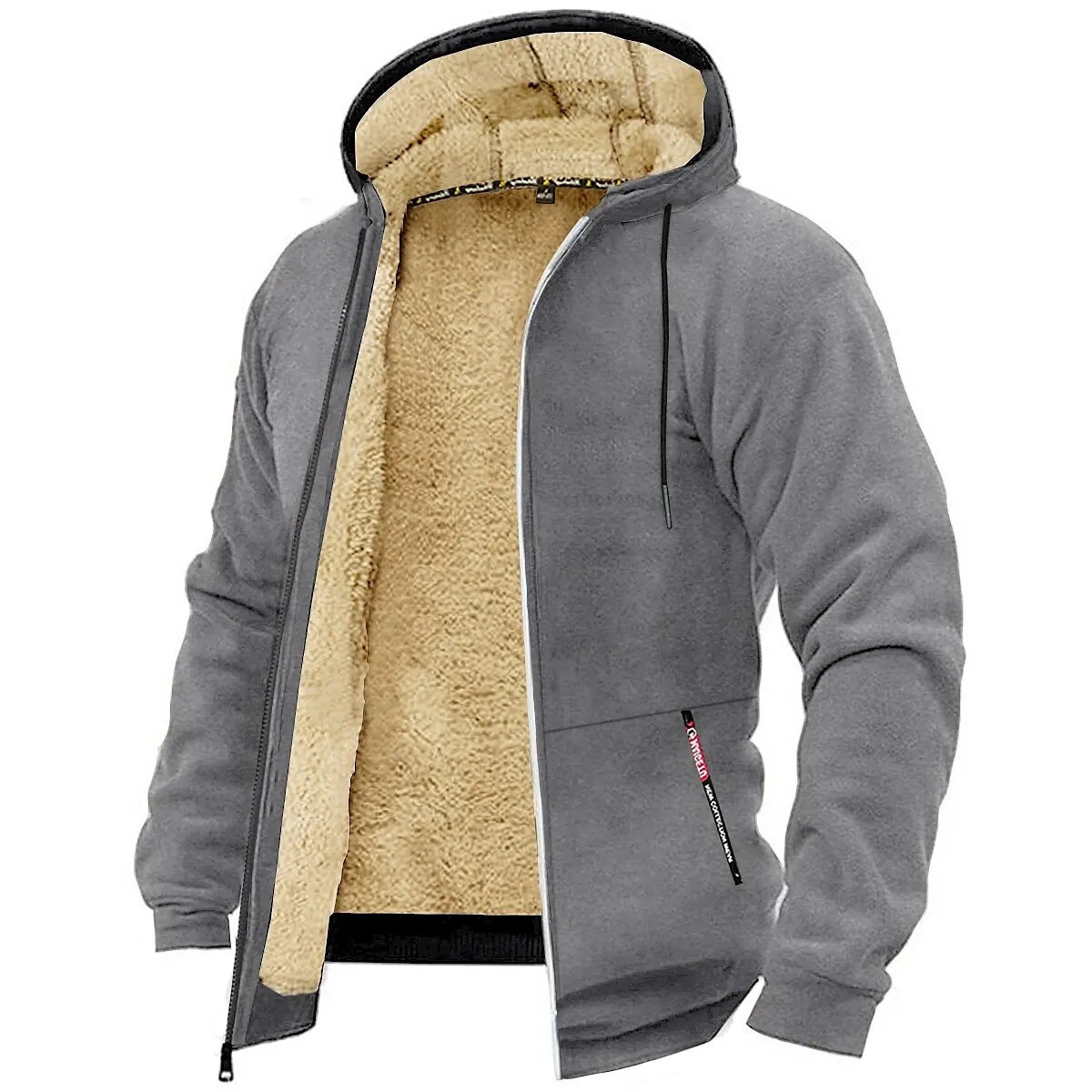 essential zip up hoodie