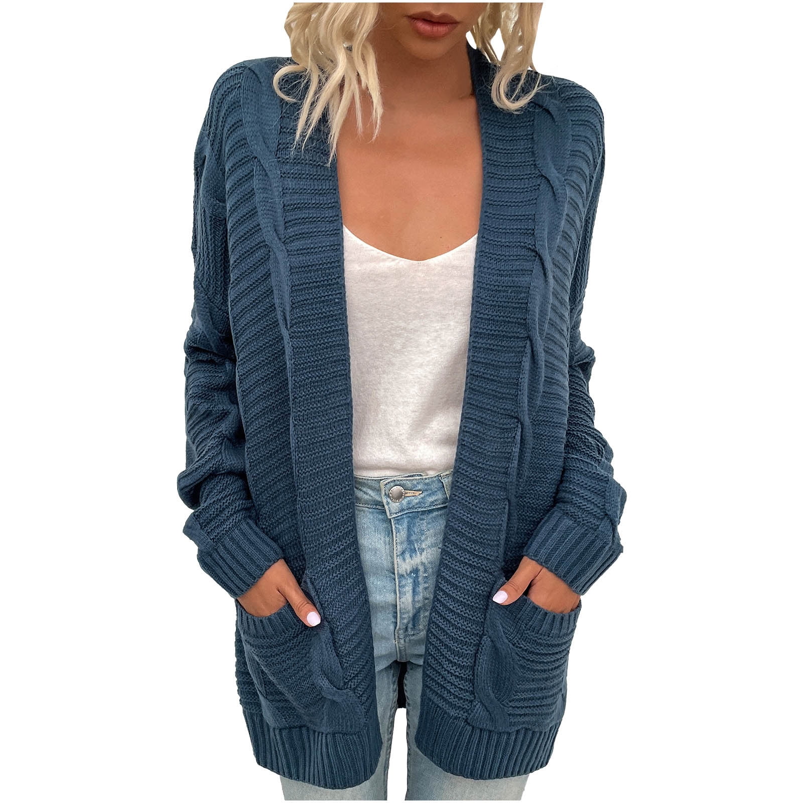 women long cardigan sweater