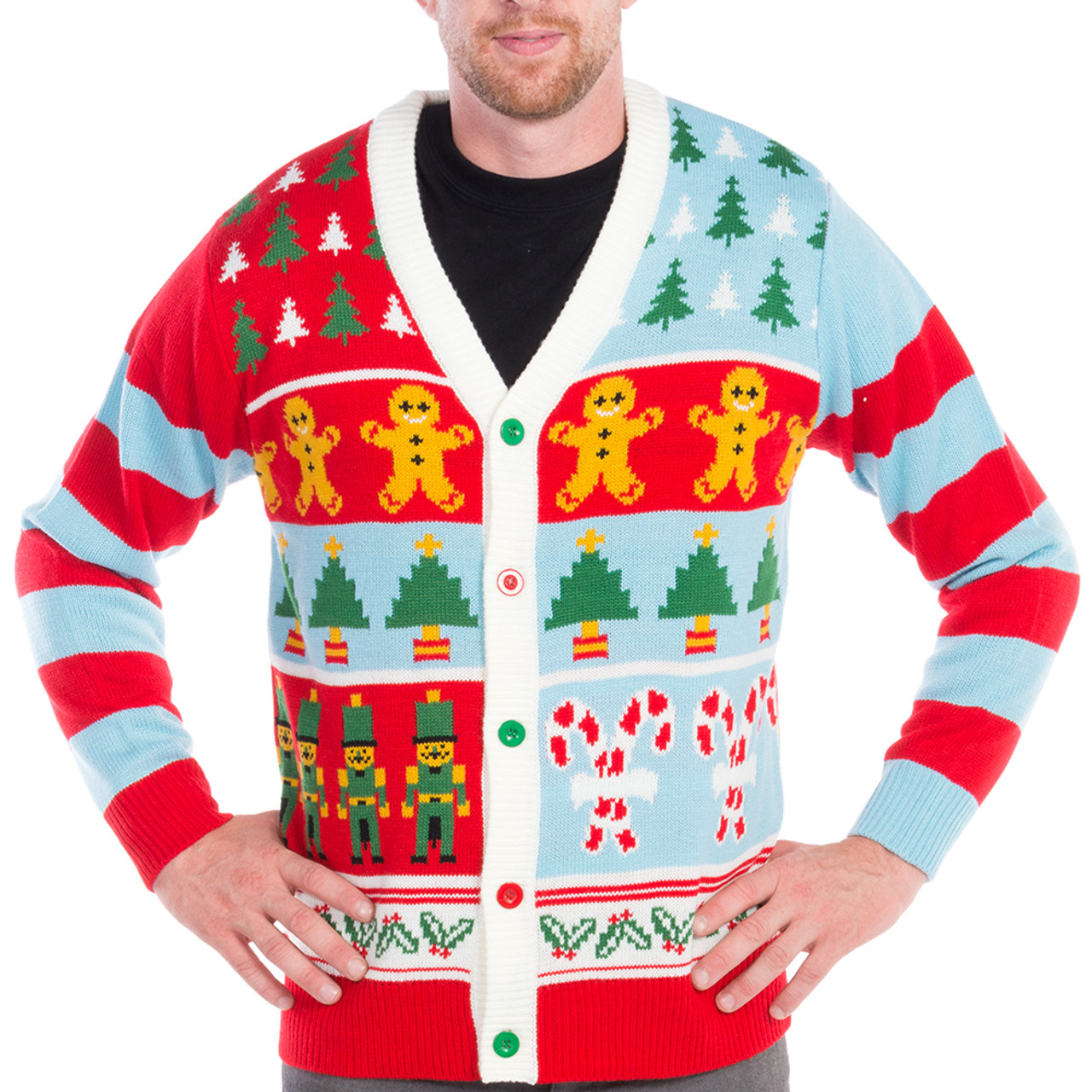 christmas sweater cardigan