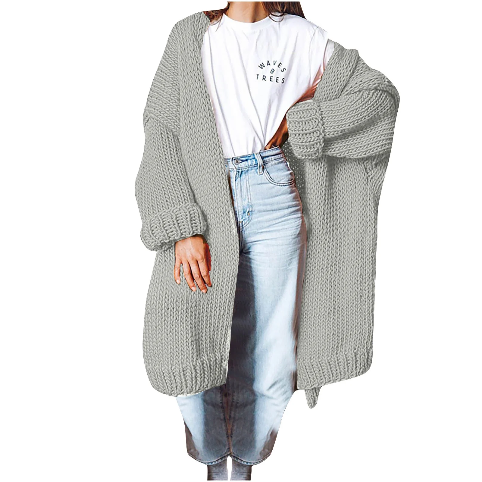 sweater duster cardigan