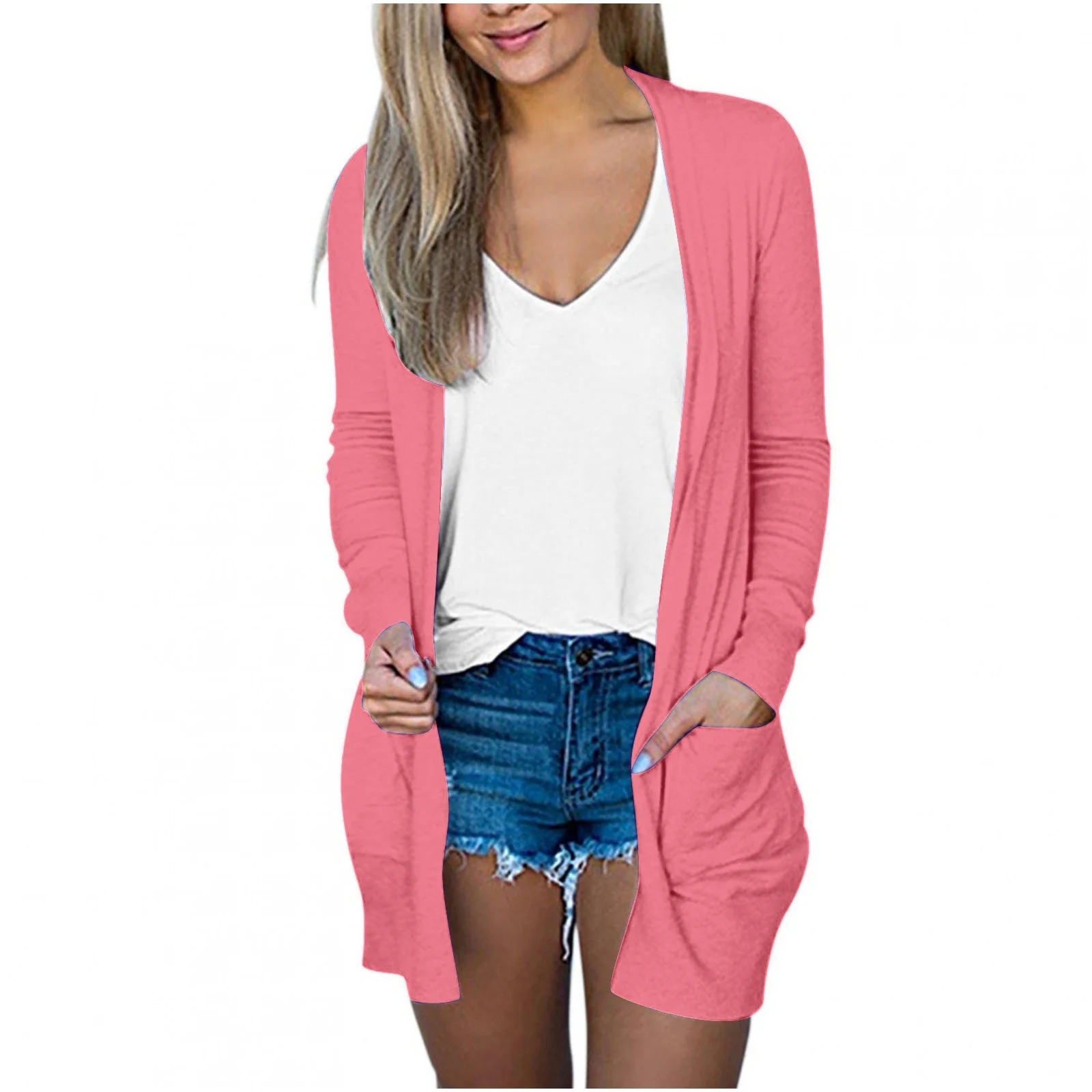 lightweight sweater cardigan