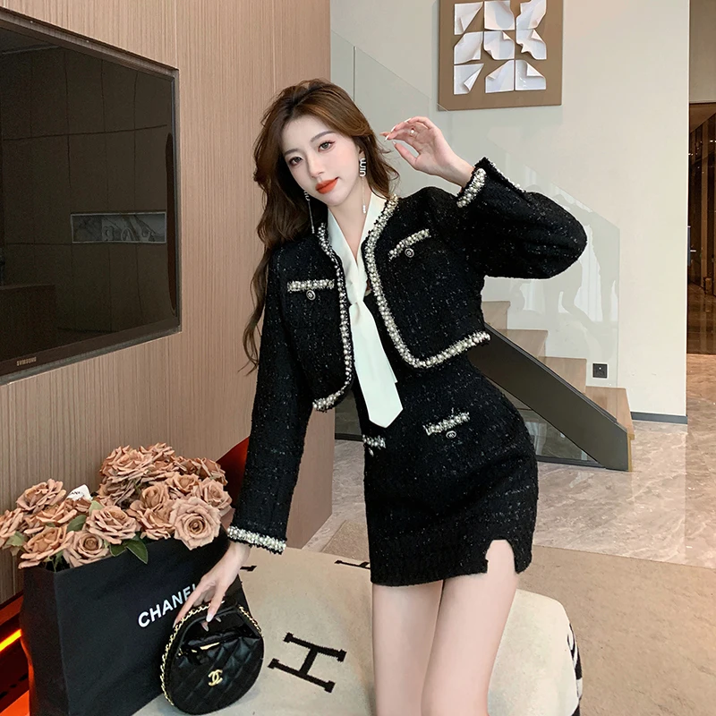 dress with jacket outfit