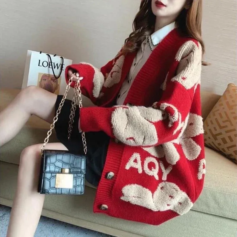 long cardigan sweater with buttons
