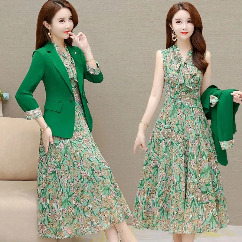 dress with jacket outfit