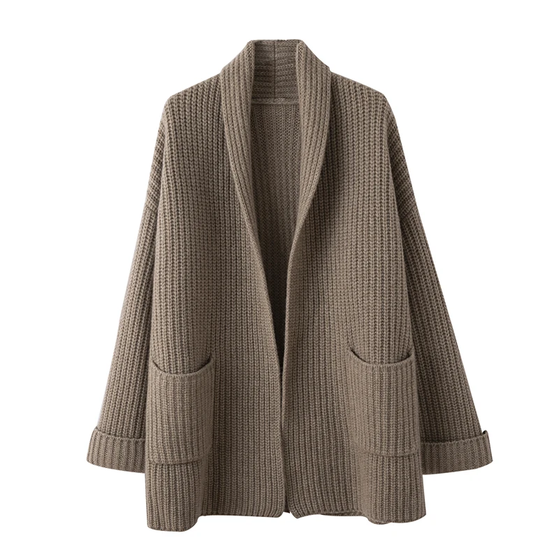 heavy cardigan sweater