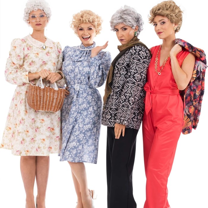 diy golden girl costumes