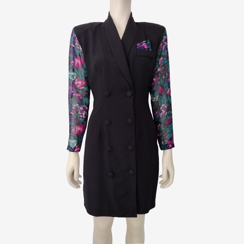 casual dress with blazer