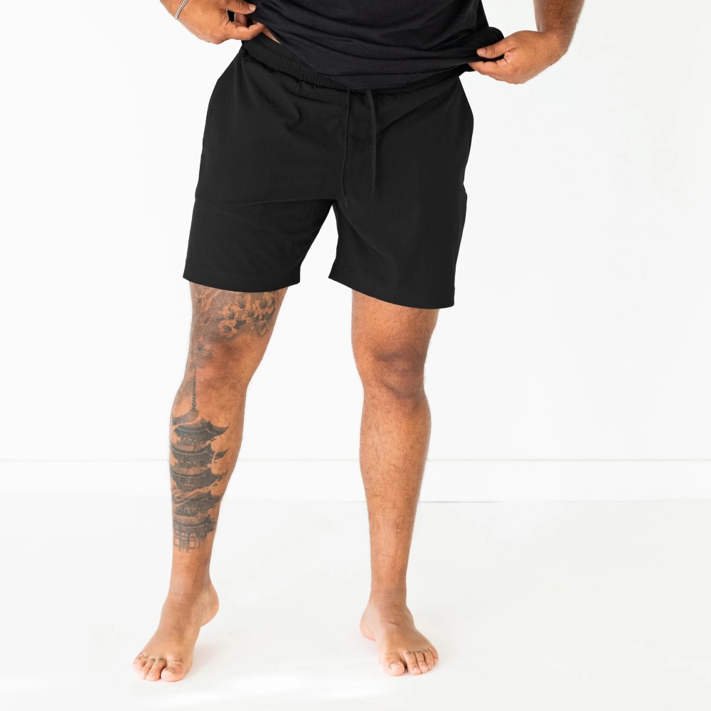 black shorts men